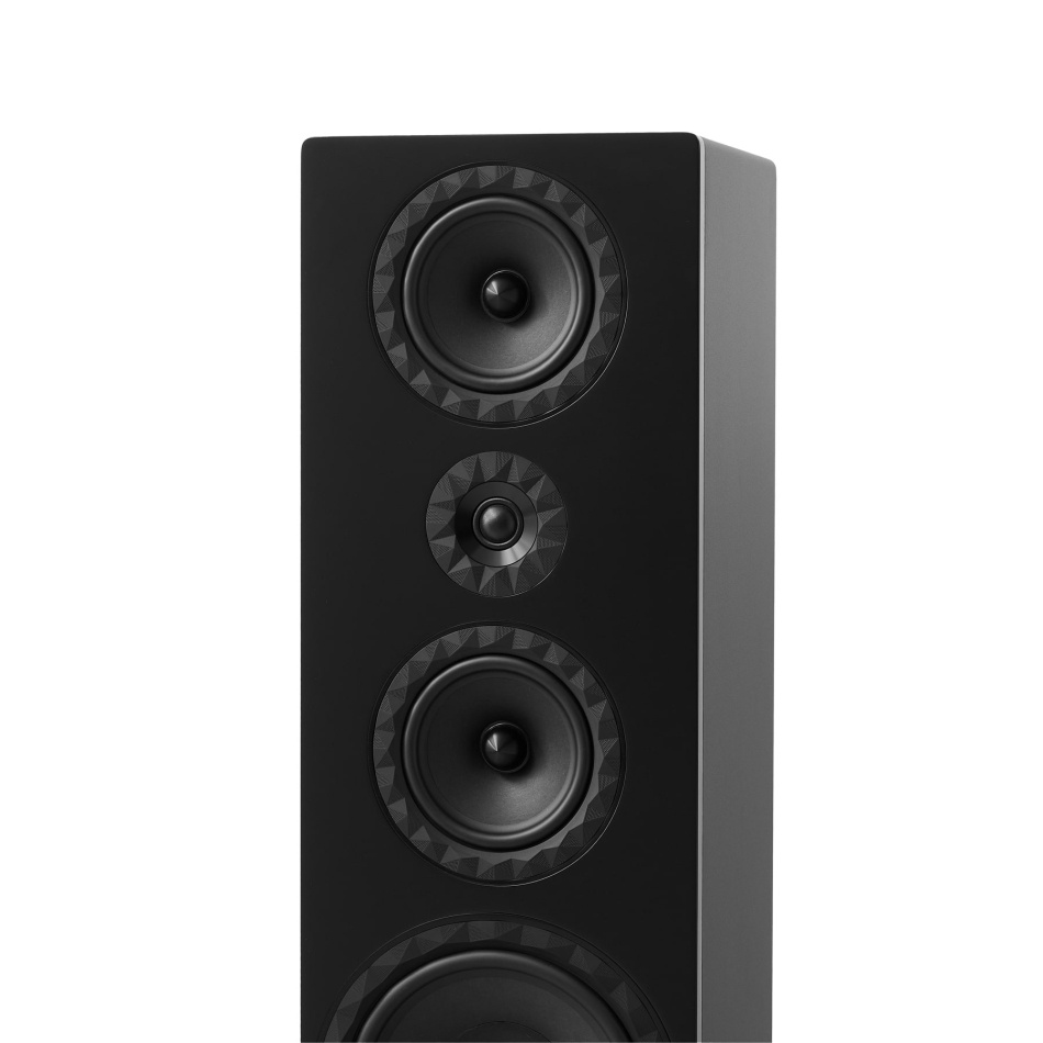 Elipson Prestige Facet II 34F gulvhøyttaler, matt svart par