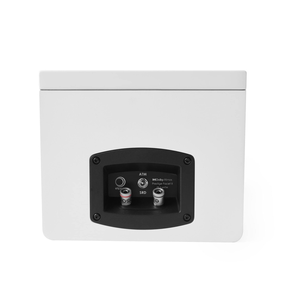 Elipson Prestige Facet II 6ATM Atmos-høyttaler, matt hvitt par