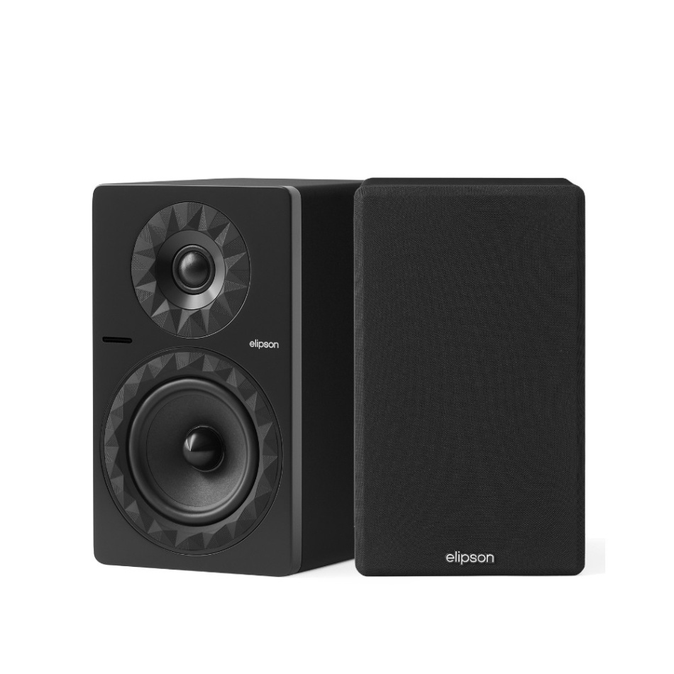 Elipson Prestige Facet II 6B aktiv streaminghøyttaler med HDMI, matt svart par