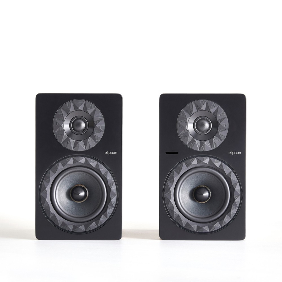 Elipson Prestige Facet II 6B aktiv streaminghøyttaler med HDMI, valnøtt par