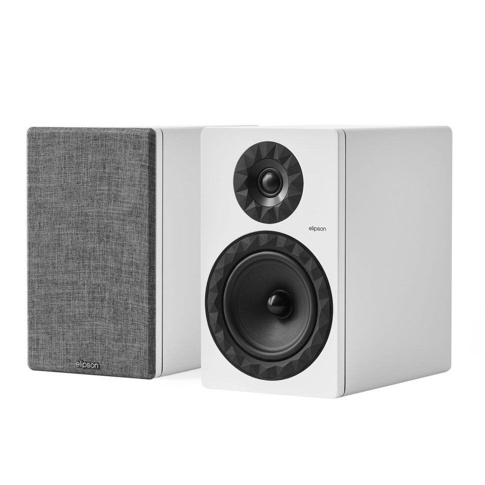 Elipson Prestige Facet II 8B stativhøyttaler, matt hvit par