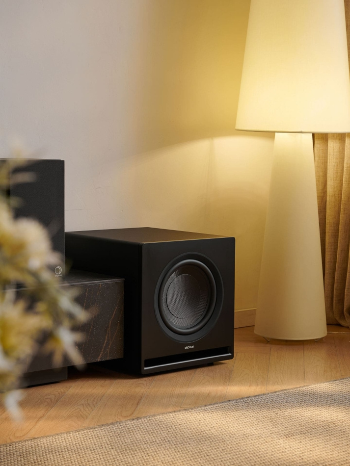 Elipson Premium Sub 10 aktiv subwoofer, svart