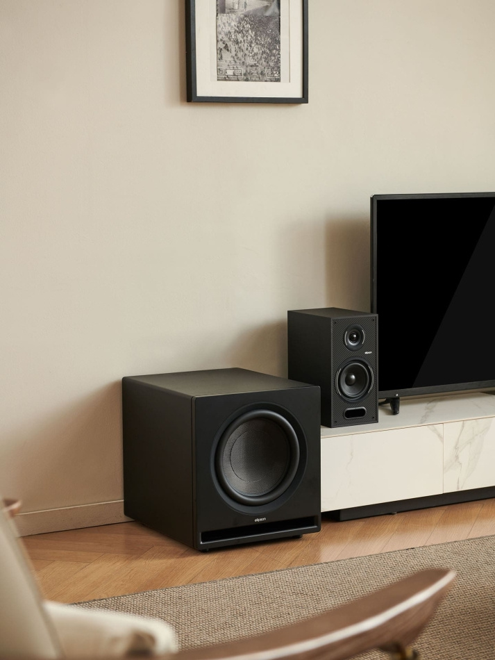 Elipson Premium Sub 12 aktiv subwoofer, svart