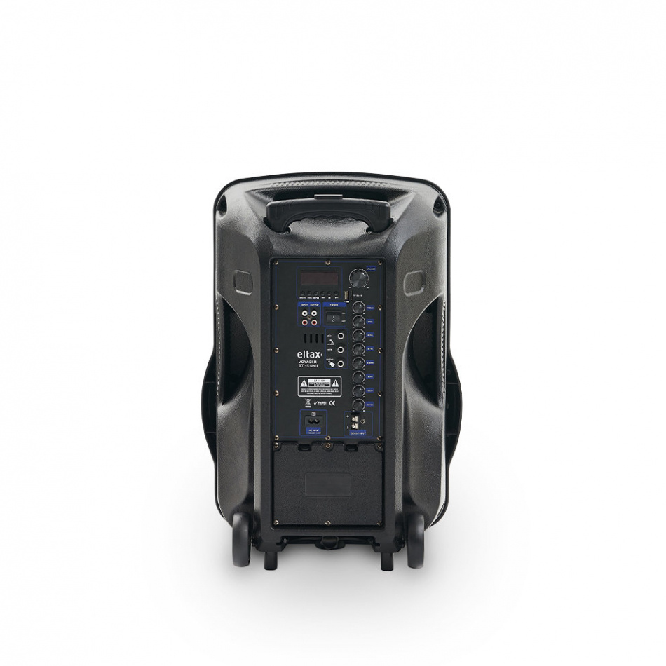 Eltax Voyager BT15 MKII partyhøyttaler med Bluetooth & karaoke