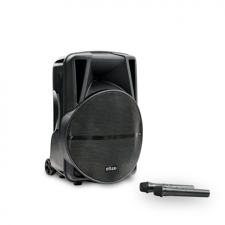 Eltax Voyager BT15 MKII partyhøyttaler med Bluetooth & karaoke
