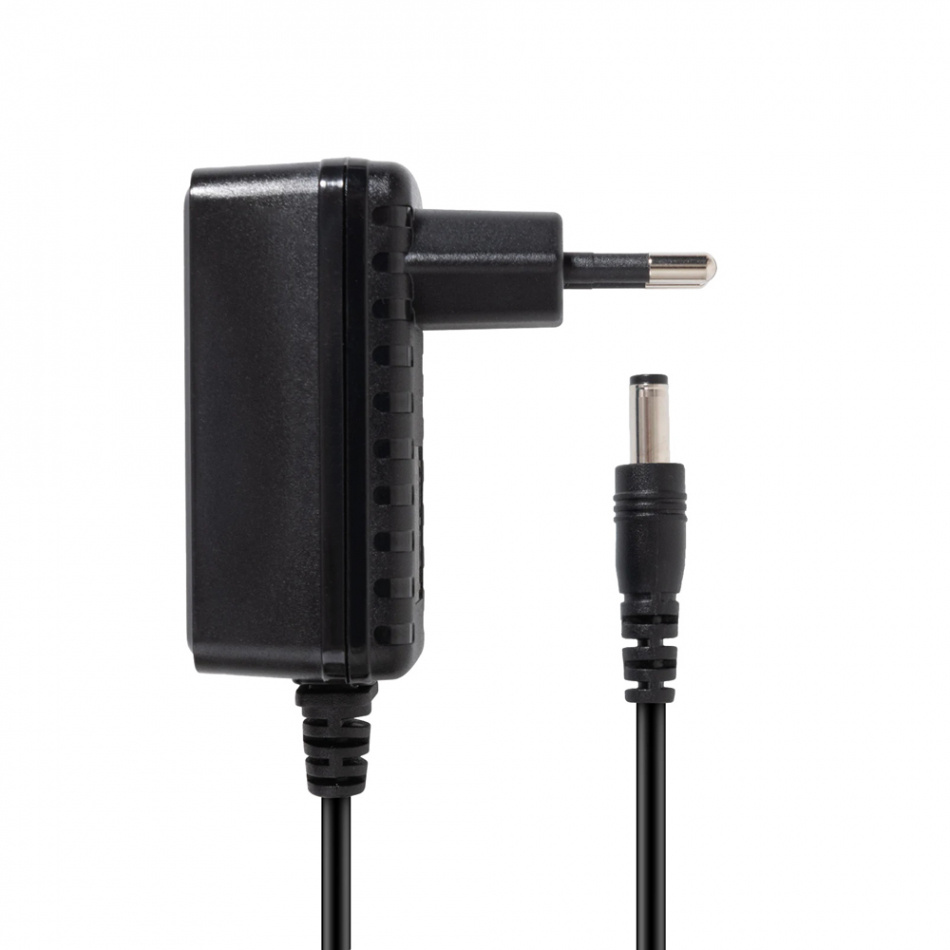 Deltaco PS12-20B Strømadapter 12V DC/2A, svart