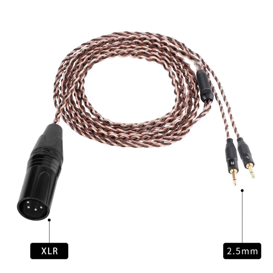 Sendy Aiva XLR hodetelefonkabel, 1.8 meter