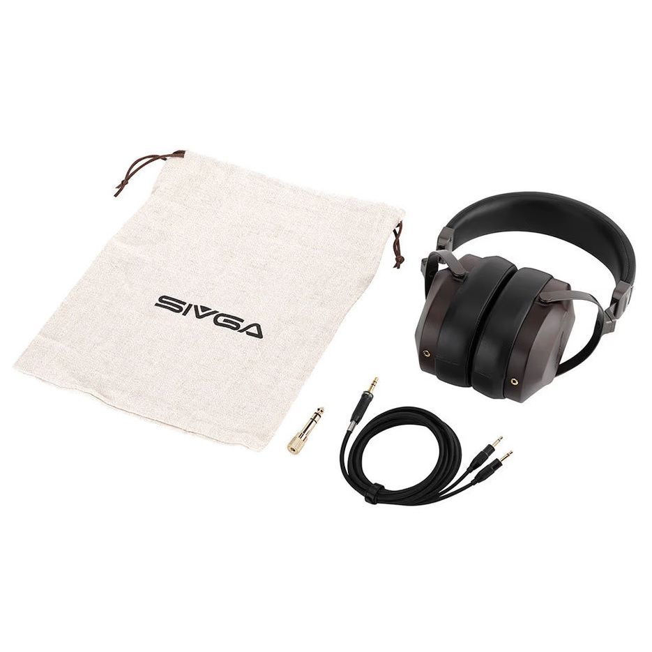 Sivga Audio Oriole lukket over-ear hodetelefon, svart