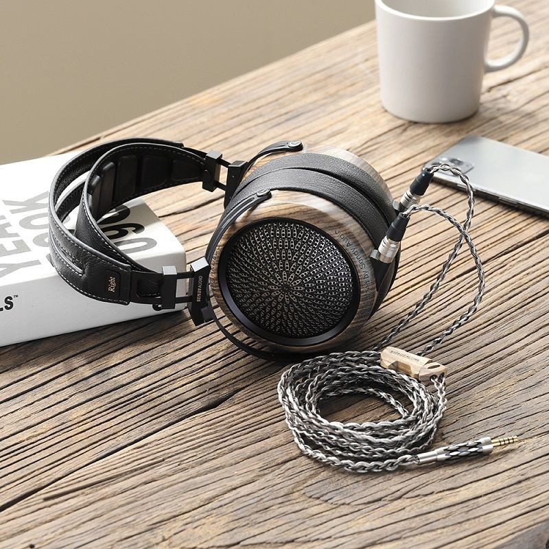 Sendy Audio Peacock High End-klassifisert over-ear hodetelefon, svart