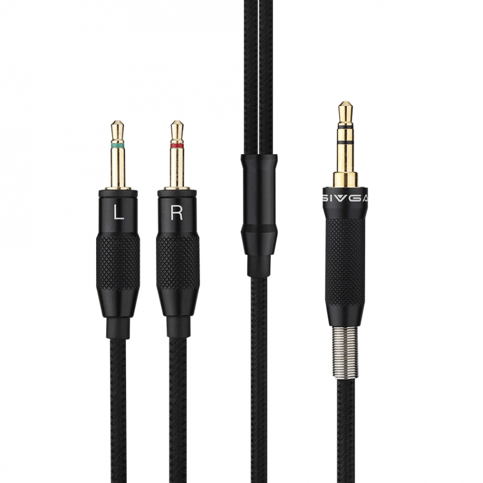 Sivga Audio SV021 lukkede over-ear hodetelefoner, svart