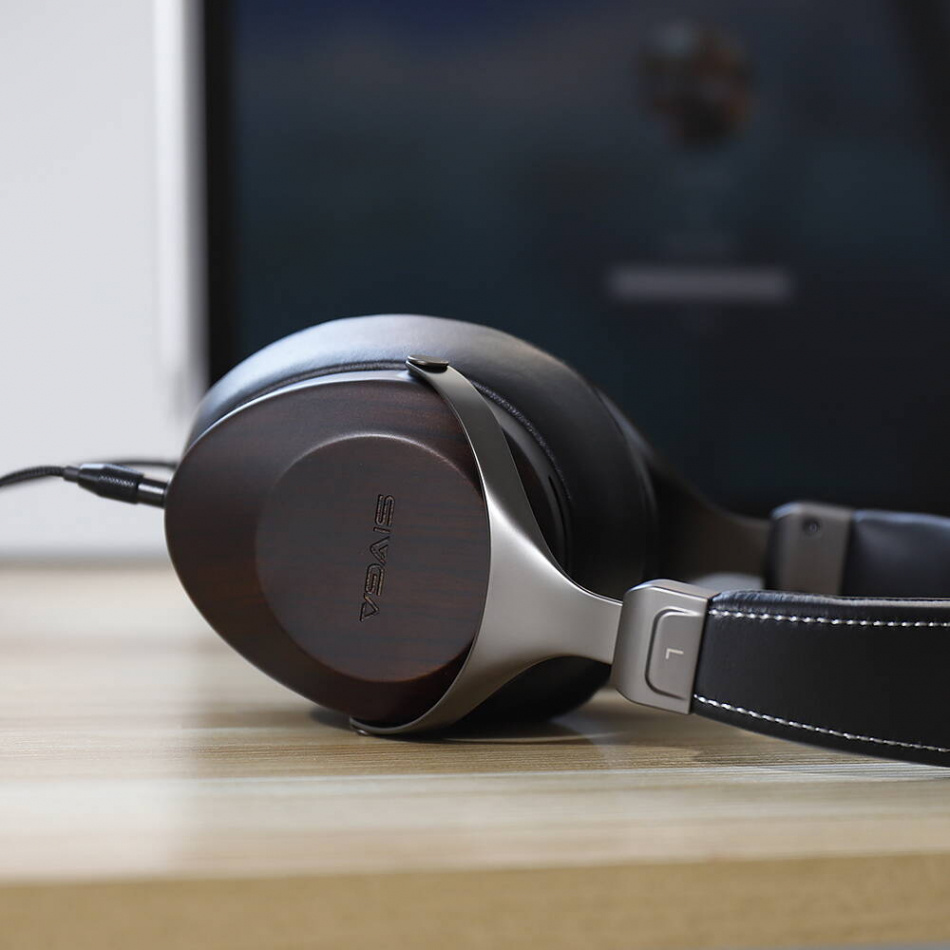 Sivga Audio SV021 lukkede over-ear hodetelefoner, svart