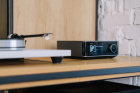 Wiim Amp Ultra strømmeforsterker med Chromecast & HDMI ARC, mørkegrå Wiim Amp Ultra strømmeforsterker med Chromecast & HDMI ARC, mørkegrå
