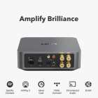 WiiM Amp strømmeforsterker med Chromecast & HDMI ARC, mørkegrå WiiM Amp strømmeforsterker med Chromecast & HDMI ARC, mørkegrå
