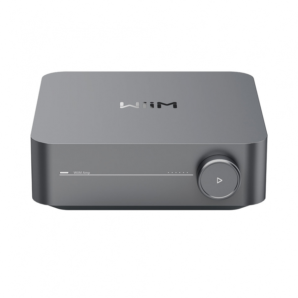 WiiM Amp Pro strømmeforsterker med Chromecast & HDMI ARC