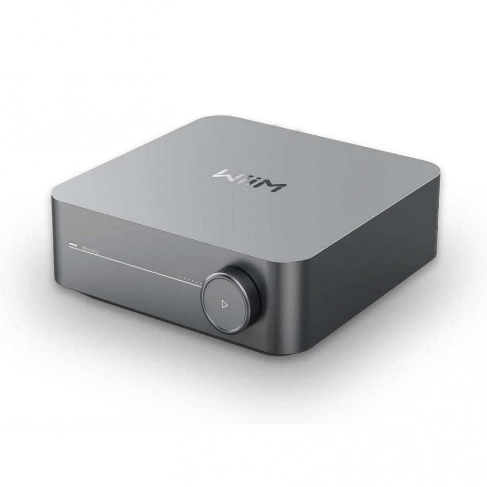WiiM Amp Pro strømmeforsterker med Chromecast & HDMI ARC