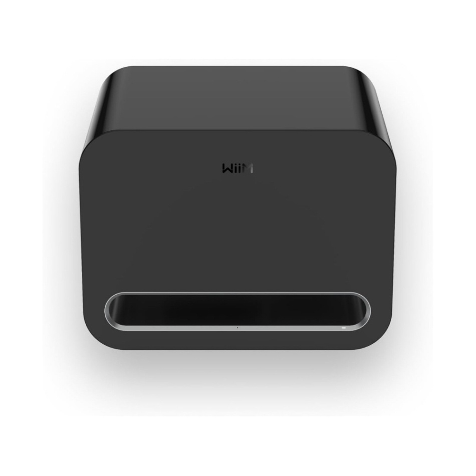 WiiM Sub Pro kompakt trådløs subwoofer, svart
