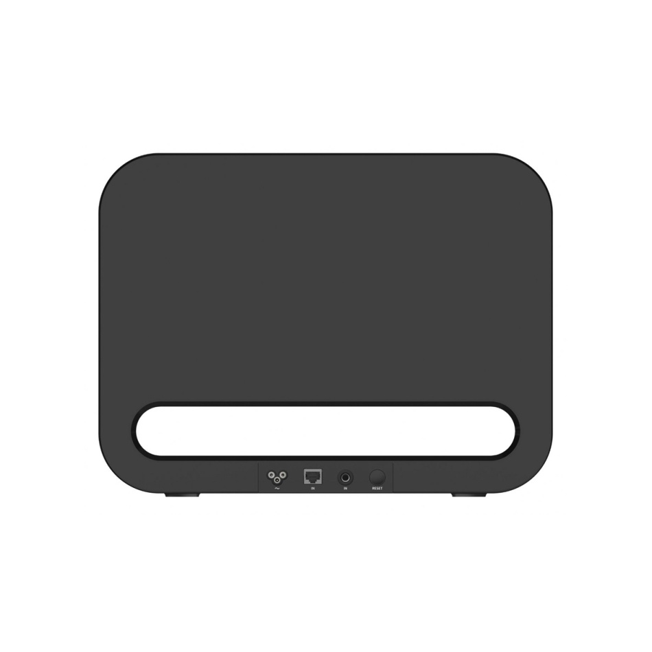 WiiM Sub Pro kompakt trådløs subwoofer, svart