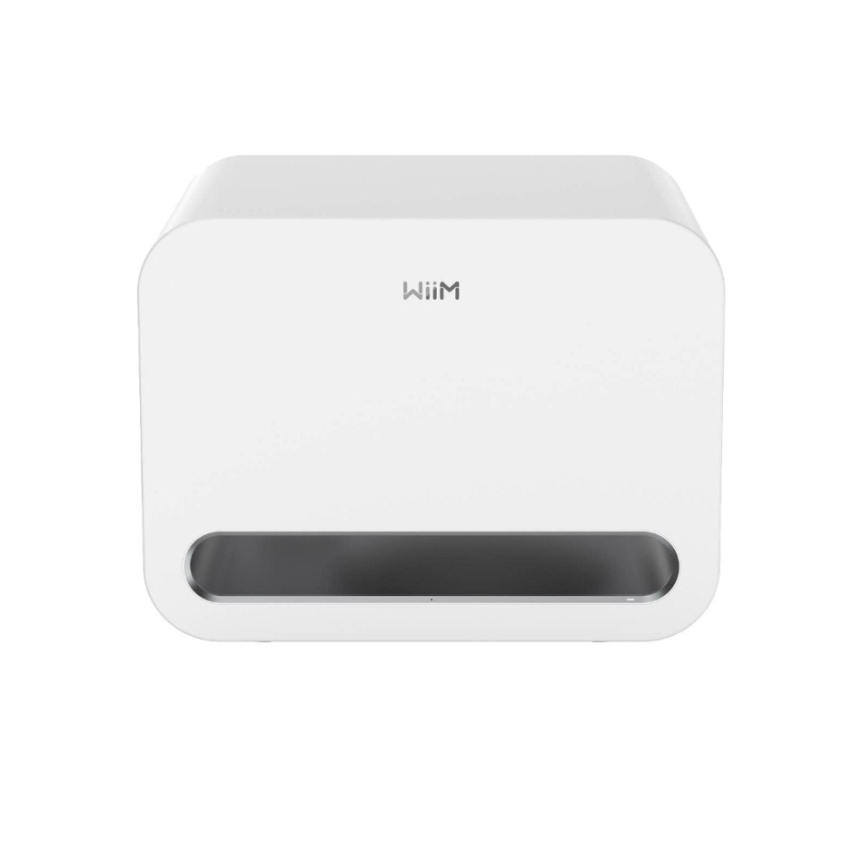 WiiM Sub Pro kompakt trådløs subwoofer, hvit