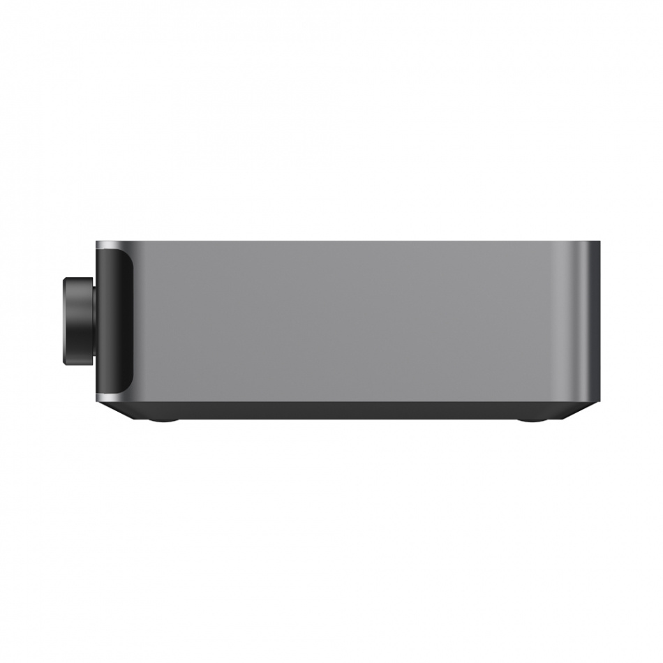 WiiM Ultra nettverksstreamer med HDMI ARC, måle-EQ og Chromecast, mørkegrå
