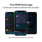WiiM Ultra nettverksstreamer med HDMI ARC, måle-EQ og Chromecast, mørkegrå WiiM Ultra nettverksstreamer med HDMI ARC, måle-EQ og Chromecast, mørkegrå