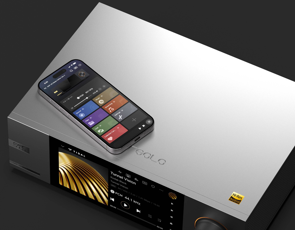 Eversolo DMP-A6 Master Edition Gen 2 nettverkstreamer med DAC, sølv
