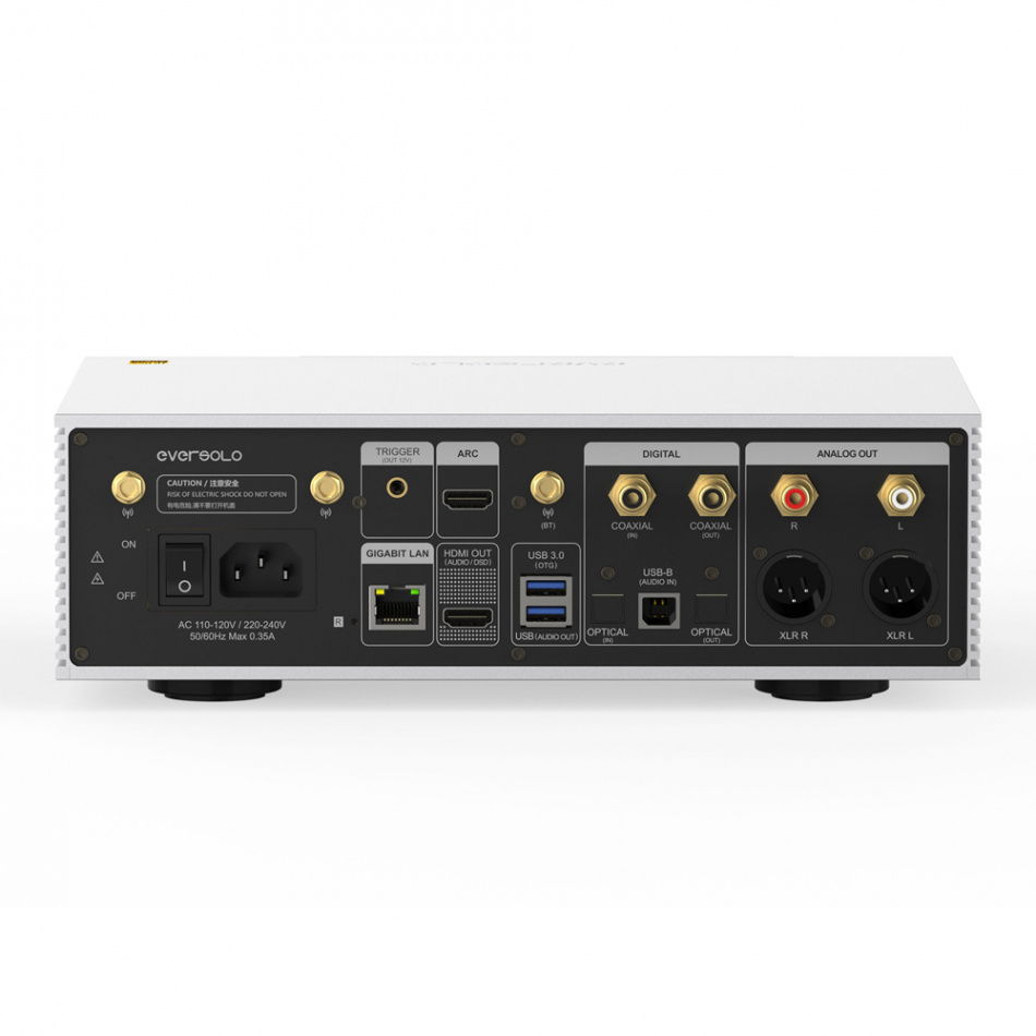 Eversolo DMP-A6 Master Edition Gen 2 nettverkstreamer med DAC, sølv