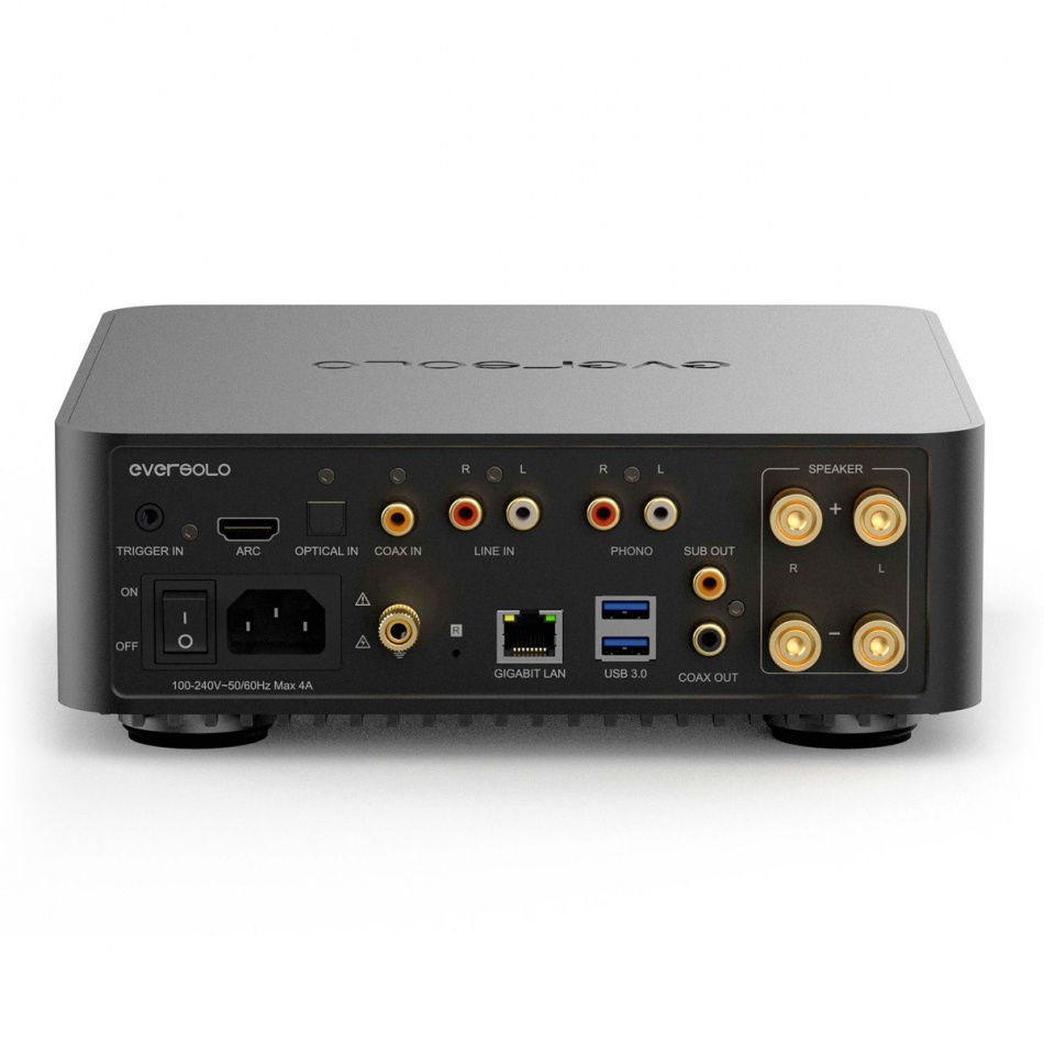 Eversolo Play CD kompakt streamingforsterker med DAC & CD-spiller