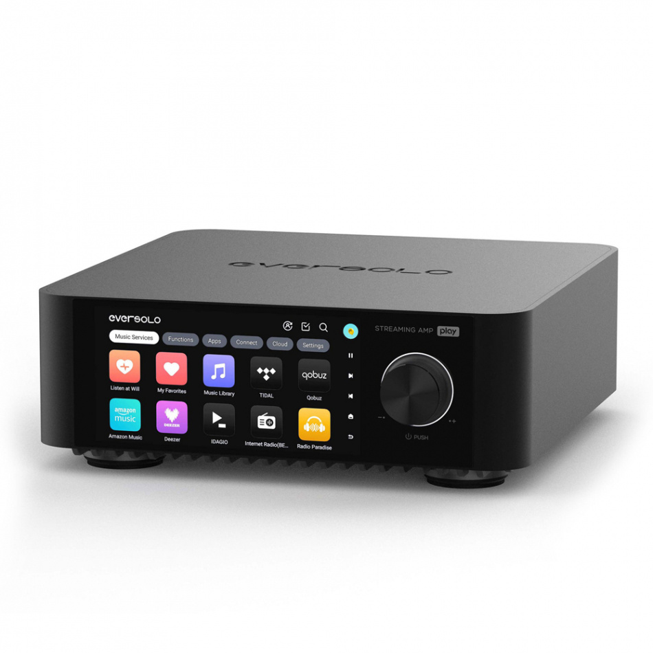Eversolo Play kompakt streamingforsterker med DAC