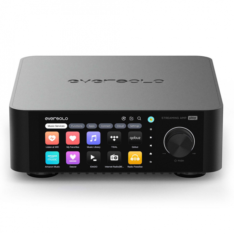 Eversolo Play kompakt streamingforsterker med DAC