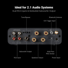 Fosi Audio BT20A Max stereoforsterker med Bluetooth, 48V strømforsyning & høypassfilter Fosi Audio BT20A Max stereoforsterker med Bluetooth, 48V strømforsyning & høypassfilter