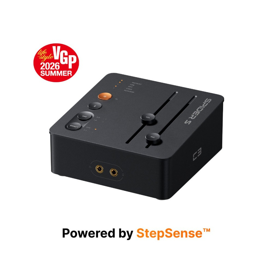 Fosi Audio StepSense C3 Gaming DAC & Hodetelefonforsterker