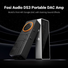 Fosi Audio DS3 पोर्टabel DAC & hodetelefonforsterker, Obsidian Black Fosi Audio DS3 पोर्टabel DAC & hodetelefonforsterker, Obsidian Black