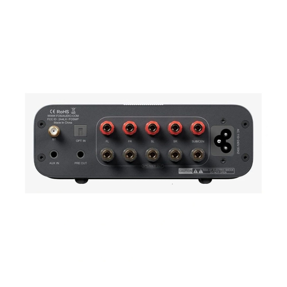 Fosi Audio HT4S multikanalsforsterker for 4.1 eller 5.0