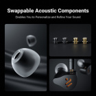 Fosi Audio IM4 åpne in-ear-hodetelefoner med 10 mm berylliumelement, Obsidian Fosi Audio IM4 åpne in-ear-hodetelefoner med 10 mm berylliumelement, Obsidian