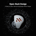 Fosi Audio IM4 åpne in-ear-hodetelefoner med 10 mm berylliumelement, Obsidian Fosi Audio IM4 åpne in-ear-hodetelefoner med 10 mm berylliumelement, Obsidian