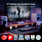 Fosi Audio K7 hodetelefonforsterker med DAC & Bluetooth Fosi Audio K7 hodetelefonforsterker med DAC & Bluetooth