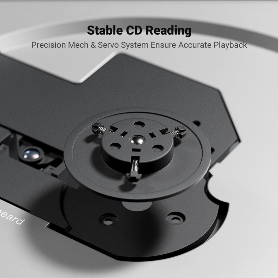 Fosi Audio Merak CD-spiller med hodetelefonforsterker & CD-ripping