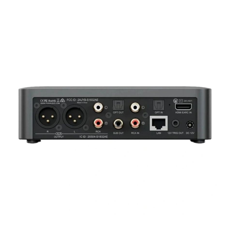 Fosi Audio S3 nettverksstreamer med HDMI eARC & XLR-utgang