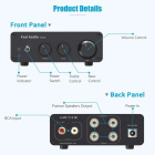Fosi Audio TB10D kompakt stereoforsterker med 32V strømforsyning Fosi Audio TB10D kompakt stereoforsterker med 32V strømforsyning