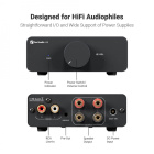 Fosi Audio V3 kompakt stereoforsterker med 32V strømforsyning Fosi Audio V3 kompakt stereoforsterker med 32V strømforsyning