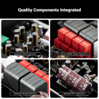 Fosi Audio V3 kompakt stereoforsterker med 32V strømforsyning Fosi Audio V3 kompakt stereoforsterker med 32V strømforsyning