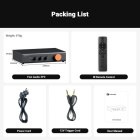 Fosi Audio ZP3 forforsterker med XLR, høypassfilter & subutgang Fosi Audio ZP3 forforsterker med XLR, høypassfilter & subutgang