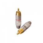 Dynavox X-2202 RCA-kontakter, 4-pakning Dynavox X-2202 RCA-kontakter, 4-pakning