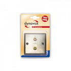 Dynavox Speaker Wallplate Mono, metallisk Dynavox Speaker Wallplate Mono, metallisk