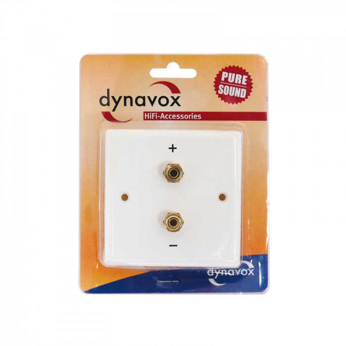 Dynavox Speaker Wallplate Mono, hvit