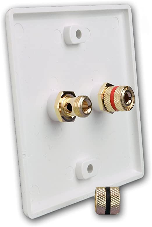 Dynavox Speaker Wallplate Mono, hvit