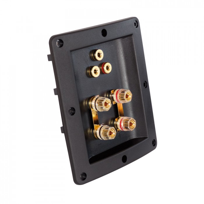Dynavox høyttalerterminal Bi-wire/Bi-amp, stykk