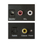 Dynavox Mini-DAC II kompakt DAC med optisk & coaxial inngang Dynavox Mini-DAC II kompakt DAC med optisk & coaxial inngang