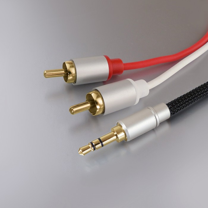 Dynavox Stereo Audiokabel 3.5mm - RCA lydkabel