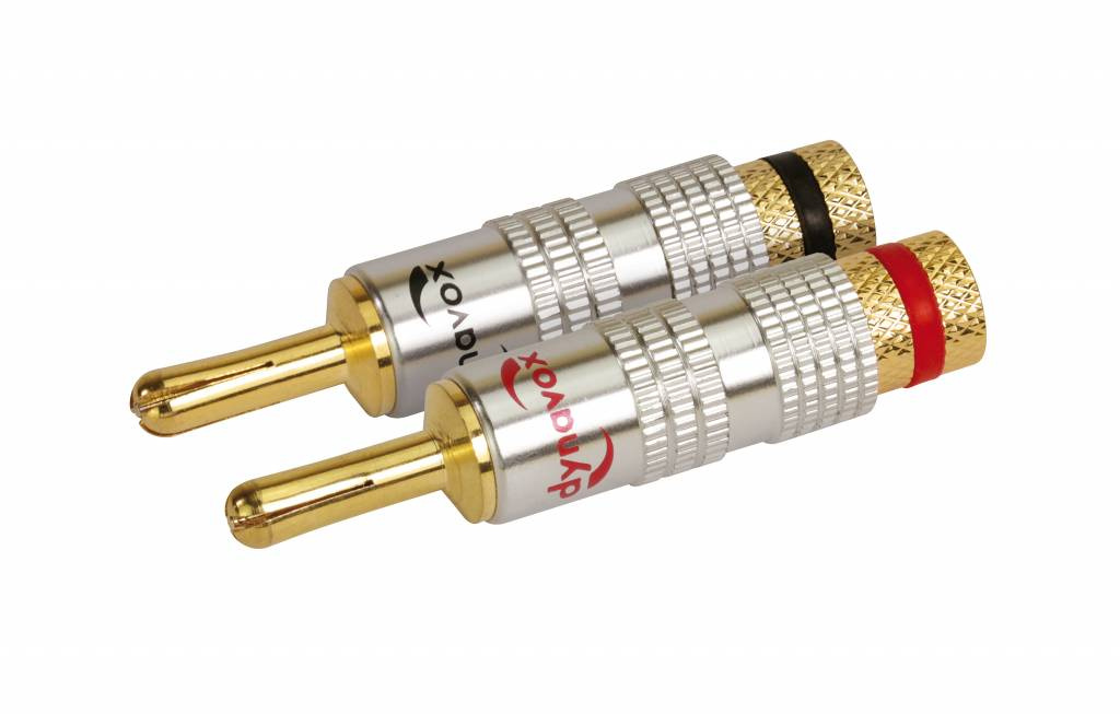 Dynavox BN207527, banankontakter 4-pakning